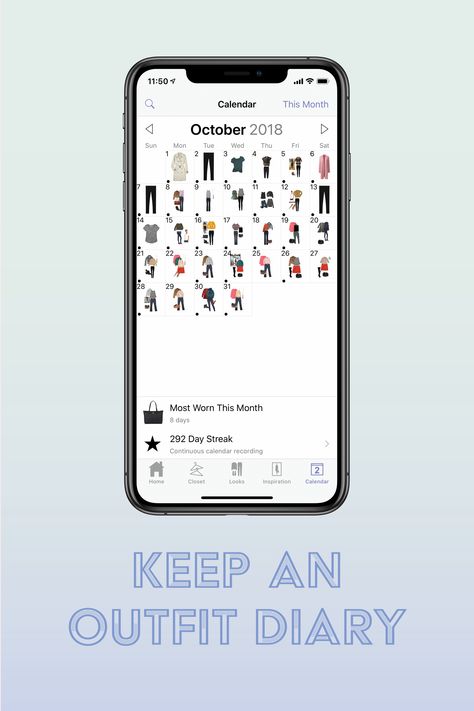 Keeping track of what you own, saving your best outfit ideas and collecting data on how you use your wardrobe can give you a big advantage when it comes to improving your style. Here are 6 ways to achieve your closet goals #outfitplanner #outfitcalendar #outfitprintable #outfitspreadsheet #outfittracker Outfit Planner App, How To Find Your Aesthetic, Stylebook App, Outfit Calendar, Closet App, Outfit Planner, Find Your Aesthetic, Everything I Own, Wardrobe Goals