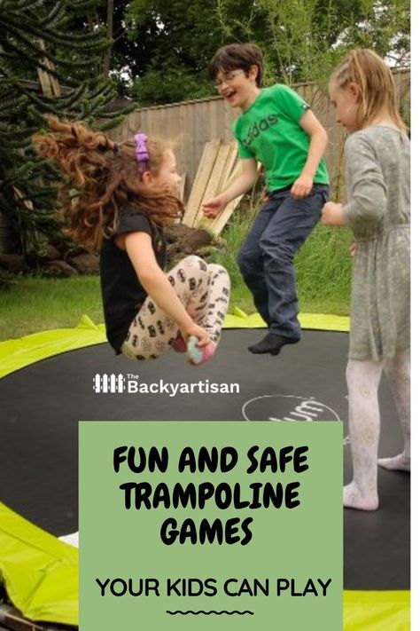 Here are our favorite kids' trampoline games that are fun and safe for everyone! Trampoline Activities, Trampoline Games, Kids Trampoline, Trampolines, Favorite Child, Cute Things, Fun Games, Games For Kids, Games To Play