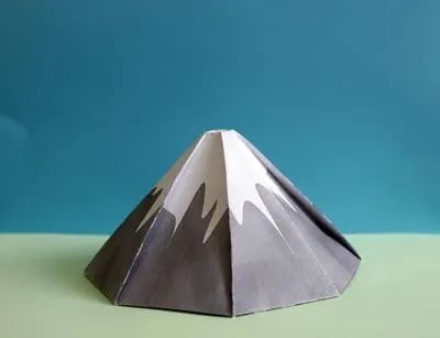 Damavand Volcano by Reza Sarvi - Origami Resource Center Project Volcano, Persian Mythology, Seven Summits, Volcanic Mountains, Shiraz Iran, Square Paper, Mountaineering, Volcano, Mount Everest