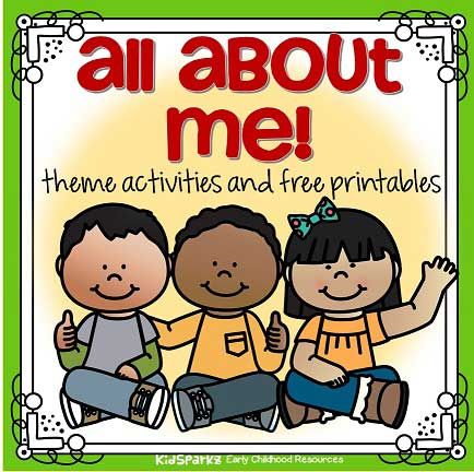 All About Me preschool theme activities and free printables - KIDSPARKZ Montessori All About Me, Preschool Monthly Themes, All About Me Theme, Prek Themes, Preschool Family Theme, All About Me Preschool Theme, Preschool Theme Activities, Me Preschool Theme, All About Me Crafts