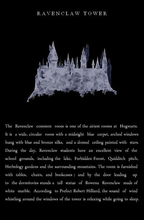 Ravenclaw Facts, House Ravenclaw, Ravenclaw Common Room, Raven Claw, Ravenclaw Pride, Ravenclaw Aesthetic, Welcome To Hogwarts, Ravenclaw House, Harry Potter Ravenclaw