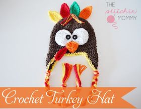 Crochet Turkey Hat, Baby Crochet Dress, Thanksgiving Crochet Patterns, Crochet Thanksgiving, Crochet Turkey, Thanksgiving Crochet, Turkey Hat, Double Crochet Decrease, Turkey Pattern