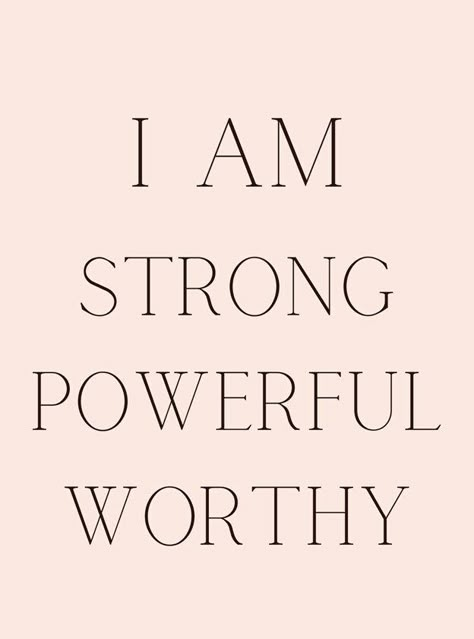 Positive Affirmation Poster- I am Strong, Powerful, Worthy. Instant Download. 18x24in. For educator, counselor, mental health, personal, office, home, teen, friend, manifesting. Affirmation For Good Mental Health, Mentally Strong Affirmations, Manifestation For Mental Health, Mental Health Affirmation Ideas, Losing Weight Affirmations, Good Health Affirmations, Health Affirmations Positive, Positive Manifestation Quotes, Daily Affirmations Aesthetic