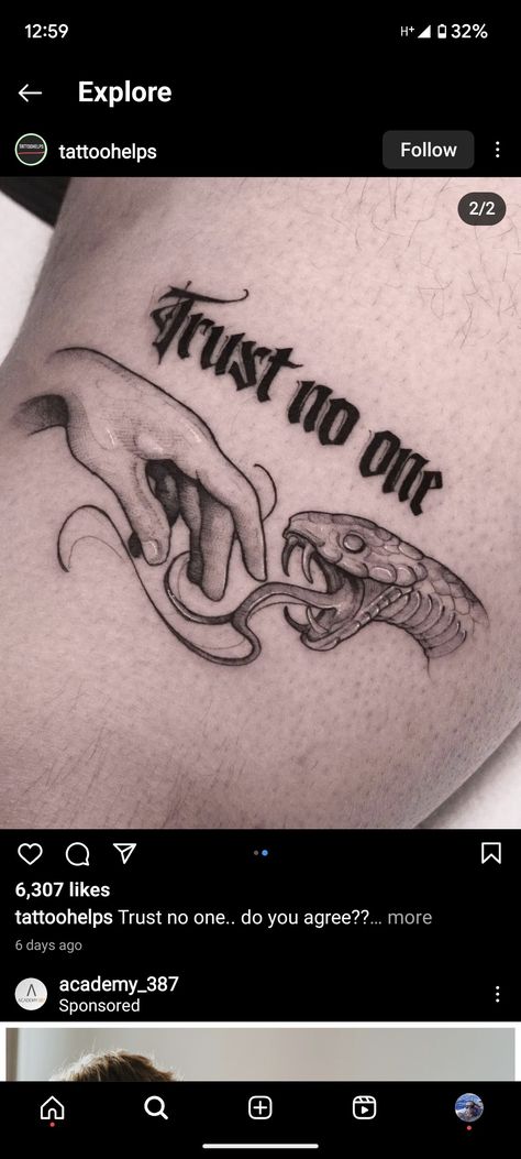 Dragon Tattoos For Men, Medusa Tattoo, Trust No One, Dream Tattoos, Word Tattoos, Minimal Tattoo, First Tattoo, Beautiful Mind Quotes, Dragon Tattoo