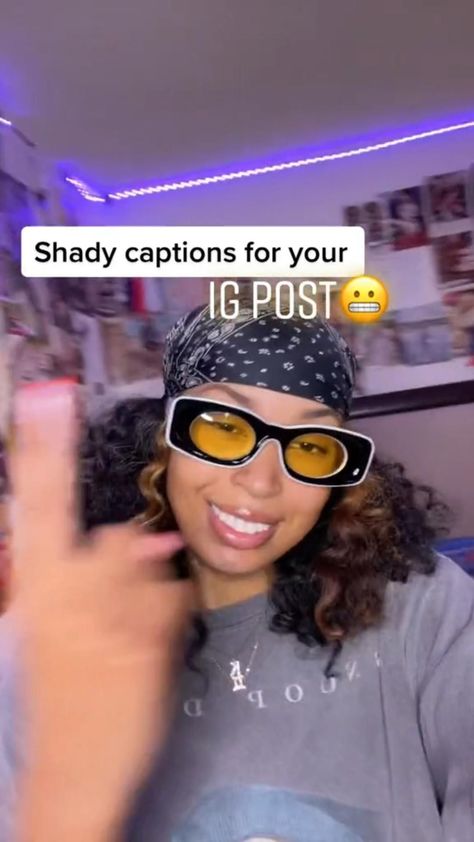 Shady captions for your IG Post 😬. #cover #instagram #post Shady Captions, Cute Insta Captions, Dope Captions For Instagram, Instagram Post Captions, Usernames For Instagram, 2022 Instagram, Selfie Tips, Witty Instagram Captions, Short Instagram Captions