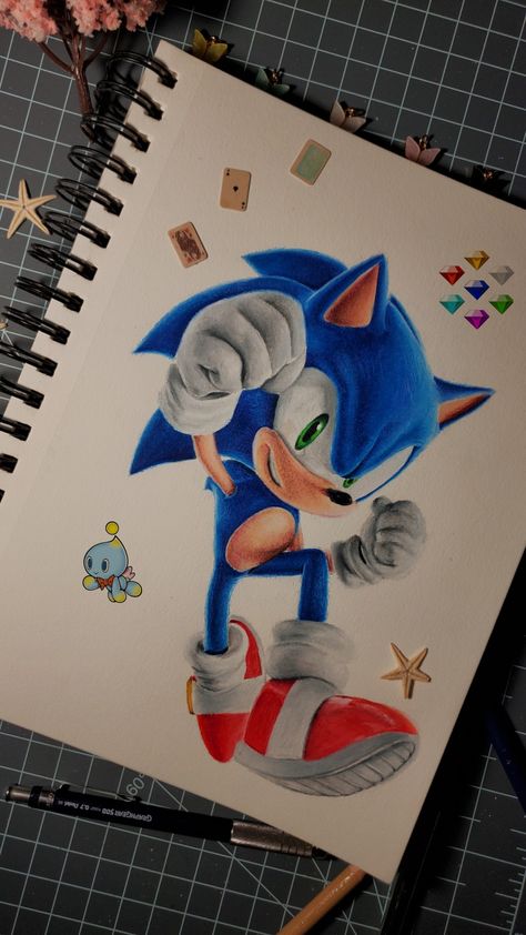 Sonic Drawing Pencil, Sonic The Hedgehog Drawing, Frozen Drawings, Hedgehog Drawing, Drawing Superheroes, Comic Tutorial, Chicano Drawings, Pencil Sketch Images, Art Painting Tools