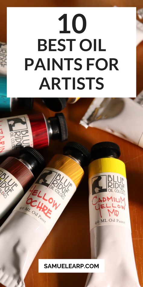 In this article, I present a handpicked selection of the best oil paint brands suitable for artists of all levels, from beginners to professionals. Some of these paint brands I have either used myself or I know artists who personally use and recommend them. Dive into the world of vibrant, luminous oil painting! Learn why oil paints have been a beloved medium for centuries and transform your artistic experience today. Oil Painting Basics, Learn Oil Painting, Oil Painting Materials, Oil Painting Tips, Oil Painting Lessons, Painting Materials, Basic Painting, Oil Painting For Beginners, How To Make Oil