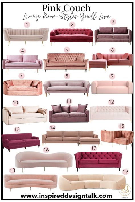 Pink Couch Living Room, Pink Sofa Living Room, Simple Couch, Latest Sofa Designs, Drawing Room Interior Design, Pink Couch, Wooden Sofa Set Designs, Style Salon, Living Room Styles