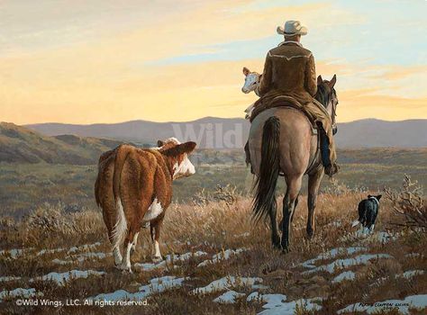 persis clayton weirs prints | Persis Clayton Weirs Open Edition Framed Print: "Almost Home-Cowboy" Horse From Behind, Cowboy On Horse, Western Artwork, Western Paintings, Western Artist, Mary Cassatt, Charcoal Drawings, West Art, Cowboy Art