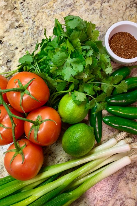 20 Minutes • Gluten-free • Dairy-free • Makes about 1.5 cups. This salsa is our family favorite — even over more traditional salsa that includes onion and garlic. We use it on all things Tex-Mex and even over eggs for breakfast! #lowfodmapdiet #fodmap #lowfodmap #ibs #ibsdiet #ibsgamechanger #FODMAPfriendly #Tacos #salsa Queso Chicken And Rice, Low Fodmap Salsa, Taco Seasoning Ingredients, Queso Chicken, Low Fodmap Snacks, Fodmap Snacks, Eggs For Breakfast, Lactose Free Recipes, Lactose Free Milk