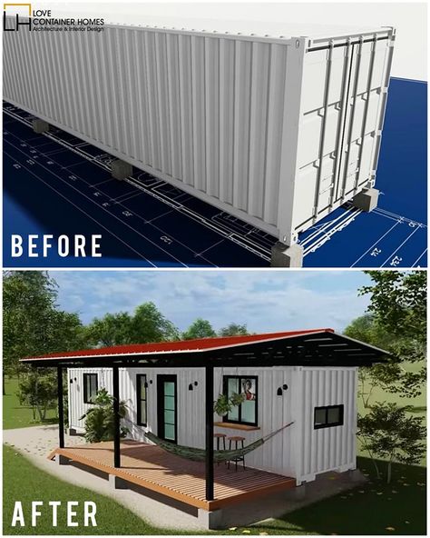 Rate this container home from 0-10. Would you live in a container home? Message/Email us to acquire custom architectural plans and designs for your shipping container project. Our Team of Architects and designers specializes in feasibility studies, planning, design, and cost estimation of shipping container structures across all 50 states of the US. We Design Container Homes | Offices | Restaurants | Gyms | Cafes, and more! Chat with our team to understand your project requirements and acq... Shipping Container Homes Australia, Container Project, Container Homes Australia, Live Work Space, Homes Ideas, Container Houses, Container Home, Container Homes, Space Ideas