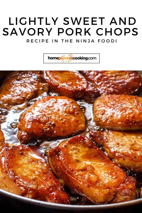 Love pork chops? You’ll love our Lightly Sweet and Savory Pork Chops Recipe in the Ninja Foodi! These chops are lightly sweetened and seasoned to perfection, cooked in the versatile Ninja Foodi for maximum flavor. Perfect for a quick meal or a weekend dinner, they’re easy and oh-so-delicious. Excited to try them out? Head to homepressurecooking.com for the complete recipe and more amazing dishes. Cook up some tasty magic with these pork chops! Teriyaki Pork Tenderloin, Pork Chop Dishes, Juicy Pork Tenderloin, Ninja Cooking System Recipes, Sweet Tea Recipes, Sweet Pork, Salisbury Steak Recipes, Tikka Masala Recipe, Weekend Dinner