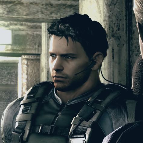 #residentevil #chrisredfield Chris Redfield Pfp, Chris Redfield Icons, Chris Redfield Re5, Resident Evil Chris Redfield, Chris Redfield Icon, Joshua Graham, Capcom Games, Chris Redfield, Resident Evil 5