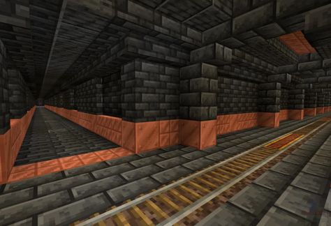 Minecraft Tunnel, Minecraft Castle Blueprints, Minecraft Underground, Iron Farm, Minecraft Structures, Minecraft Banner Designs, Minecraft Banners, Minecraft Pictures, Minecraft Castle