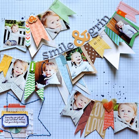 Scrapbook Bebe, Scrapbook Boys, Scrapbook Stuff, 카드 디자인, בר מצווה, Studio Calico, Scrapbook Page Layouts, Baby Scrapbook, Craft Studio