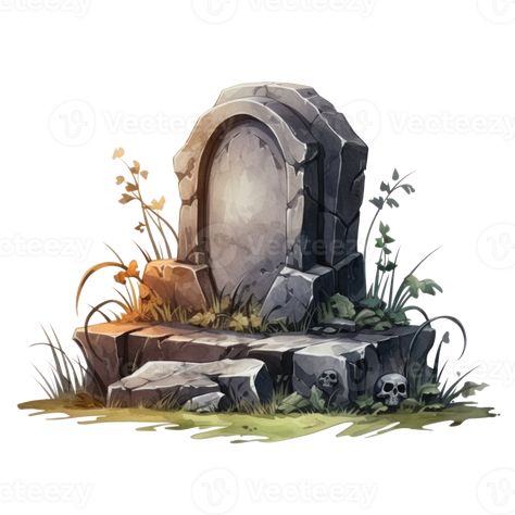 Tombstone Painting, Grave Doodle, Tomb Stone Drawing, Cartoon Grave, Tombstone Drawing, Gravestone Drawing, Grave Stone Drawing, Grave Illustration, Tombstone Illustration