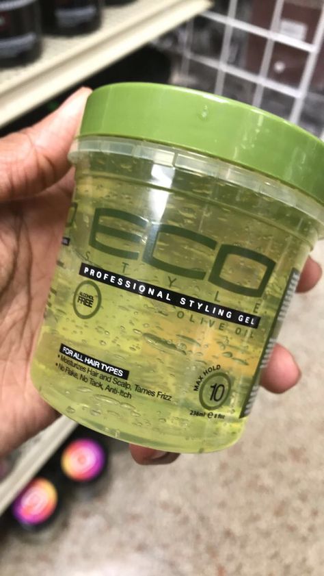 Eco Gel Hairstyles, Eco Hair Gel, Hair Gell, Eco Gel, Eco Styler Gel, Brunette Makeup, Hair Supplies, Shower Skin Care, Hair Essentials