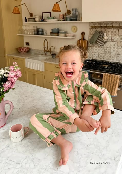 2025 Sign, Jcrew Kids, Doll Pajamas, Stripe Bedding, Kids Pyjamas, Childrens Pyjamas, Lily Calloway, Boy Girl Twins, Kids Nightwear