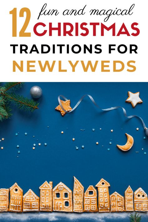 If you have gotten married this year and are looking for some new Christmas traditions to start as a newlywed couples to celebrate the holiday together, check out some of the best Christmas traditions you can start implementing this holiday season. First Christmas Married Traditions, Newlywed Christmas Traditions, Fun Christmas Traditions, New Christmas Traditions, Chocolate Advent Calendar, Traditions To Start, Christmas Date, First Christmas Married, Married Christmas