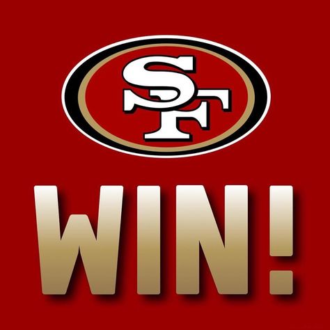 Yay 49ers win 49ers Win Images, Niners Win, San Francisco 49ers Wallpapers, San Francisco 49ers Funny, San Francisco Giants Outfit, 49ers Funny, San Francisco Giants Stadium, 49ers Wallpaper, 49ers Images