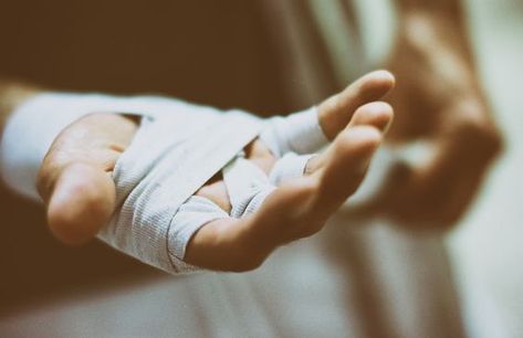 pinterest—kayleeds Bandage Hands Boxing Aesthetic, Bandaged Face Aesthetic, Take My Hand Aesthetic, Boxing Bandages Aesthetic, The Hero Aesthetic, Fire Powers Aesthetic Boy, Hands With Bandages, Healing Powers Aesthetic, Boxe Aesthetic