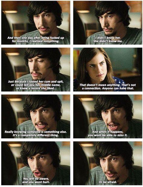 breakup advice, breakup quotes Adam Driver Girls Hbo, Girls Hbo Quotes, Adam Driver Girls, Adam Sackler, Girls Hbo, Kylo Ren Adam Driver, Lena Dunham, Adventurous Women, Hbo Series