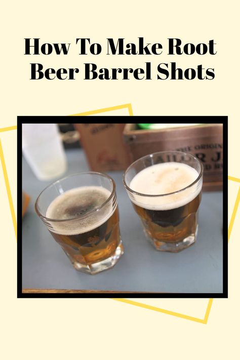 Looking to make some root beer barrel shots? They make a fun shooter for any gathering, so learn how to make root beer barrel shots, along with some delicious variations. Root Beer Float Shots, Root Beer Schnapps Recipes, Root Beer Shots, Root Beer Float Bar, Root Beer Candy, Beer Shot, Bar Shots, Whipped Vodka, Bourbon Cream