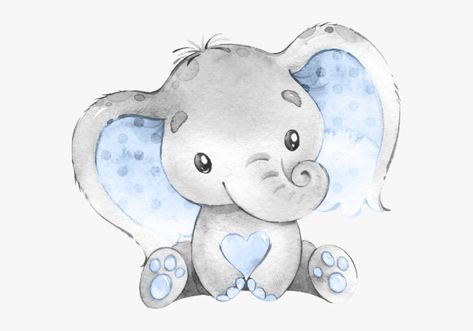 Baby Elephant Drawing, Elephant Baby Boy, Prince Baby Shower Invitations, Peanut Baby Shower, Baby Elefant, Nursery Wall Art Boy, Elephant Drawing, Watercolor Baby Shower