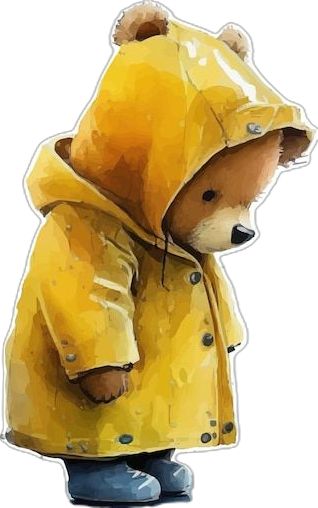 Oso Paddington, Woodland Animals Theme, A Level Art Sketchbook, Cute Bear Drawings, Bear Illustration, Paddington Bear, Bear Art, Kids Art Prints, Mail Art