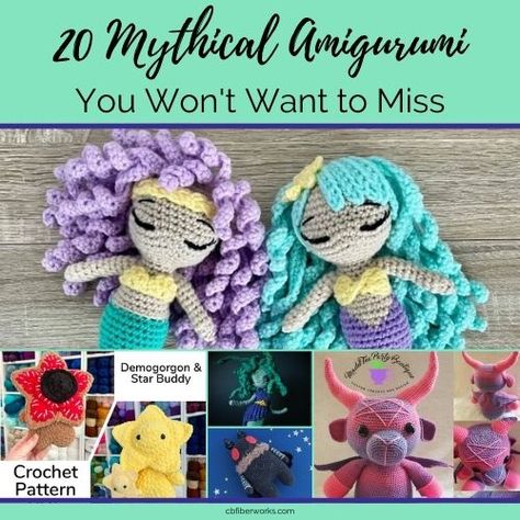 Amigurumi Mythical Creatures, Mythical Crochet Pattern, Mythological Animals, Dragon Pattern, Baby Dragon, Crochet Stuff, Dragon Design, Flower Fairy, Amigurumi Free