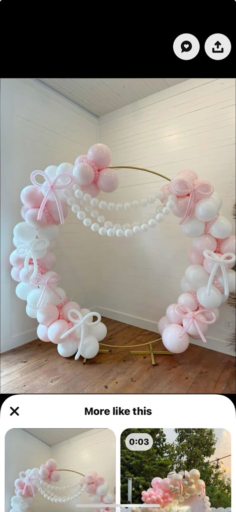 Pink Ribbon Baby Shower Theme, Pink Bow Centerpiece, Bow Themed Bridal Shower Ideas, Coquette Centerpieces, Bow Baby Shower Theme Girl, Coquette Baby Shower Theme, Pink Bow Baby Shower Theme, Bow Baby Shower Theme, Christmas Baby Shower Decorations