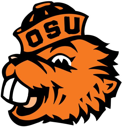 ☮ American Hippie Sports Logos ~ Oregon State Beavers Alternate Logo (1997) - University Graphic Design, Osu Beavers, Beaver Logo, Football Drawing, Logo Clipart, Oregon State Beavers, Oregon State University, Sports Team Logos, Event Logo