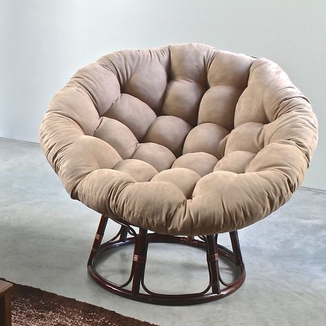 Papasan Cushion Papasan Cushion, Lounge Chairs Living Room, Air Bnb, Papasan Chair, Apartment Furniture, Bedroom Chair, New Living Room, Furniture Outlet Stores, Chair Cushions