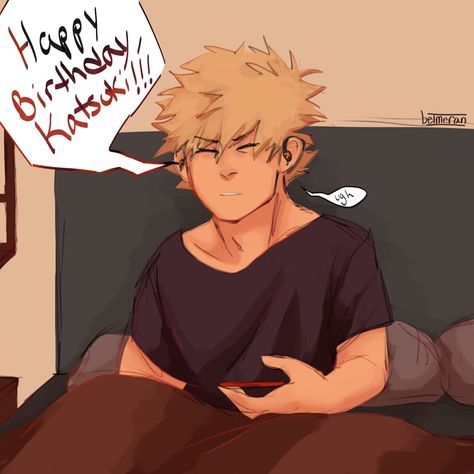 no lo eh dibujado yo créditos a su creador/a Deaf Bakugou, Tumblr, Bed