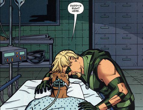 Conner and Oliver Queen Conner Hawke, Green Arrow X Black Canary, Connor Hawke Dc Comics, Lian Harper, Green Arrow Comic Art, Connor Hawke, Green Arrow Black Canary, Green Arrow Family Dc Comics, Comic Scene