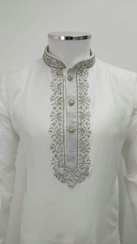 Men Panjabi Design, White Kurta Pajama Men Design, White Kurta Pajama Men Weddings, White Panjabi For Men, White Kurta Designs For Men, White Kurta Pajama Men, Panjabi For Men, White Kurta Men, Kurta Designs Men's