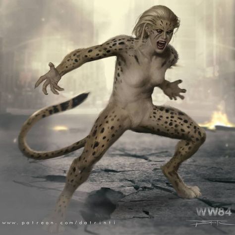 Cheetah Wonder Woman, Cheetah Dc Comics, Cheetah Dc, Female Centaur, Women Villains, Wonder Woman 1984, Bd Art, Dc Villains, Cats Artists