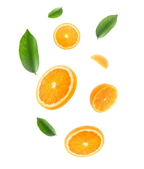 Photo falling juicy oranges with green l... | Premium Photo #Freepik #photo #citrus #orange #lemon #orange-fruit Juice Advertising, Orange Advertisement, Fruit Splash, Orange Slice, Corporate Wear, Fruit Flies, Fruit Slice, Indian Wedding Photos, Orange You Glad