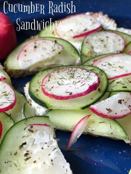 Radish Sandwich, Cucumber Tea, Cucumber Tea Sandwiches, Vegetable Burger, Appetizer Sandwiches, Cucumber Bites, Radish Salad, Cucumber Sandwiches, Dog Days Of Summer