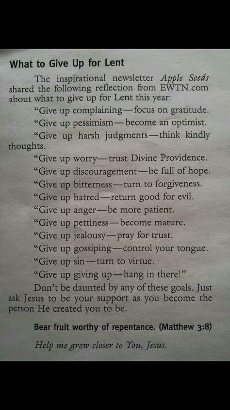 What to give up for Lent Lent Aesthetic, What To Give Up For Lent Ideas, Lent Preparation, What To Give Up For Lent, Things To Give Up For Lent, Lent For Teenagers, Lent Give Up, Apple Seeds, Baddie Hairstyles