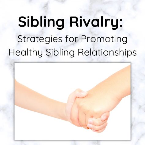 Sibling Rivalry: Strategies for Promoting Healthy Sibling Relationships - Madison Loethen Madison Loethen, First Best Friend, Conflict Resolution Skills, Sibling Relationships, Best Of Friends, Sibling Rivalry, I Am Statements, Name Calling, Positive Behavior