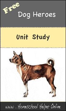 Dog Heroes Unit Study - Homeschool Helper Online Homeschool Units, Accelerated Reading, Science Unit Studies, Homeschooling Curriculum, Lap Books, Unit Studies Homeschool, Dog Poems, James Herriot, Dog Hero