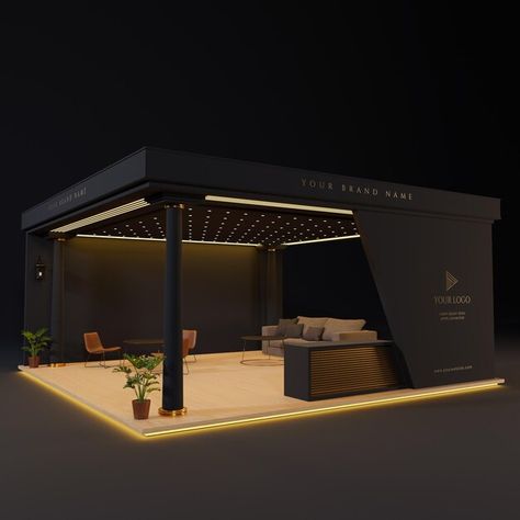 Luxury exhibition stand mockup design | Premium Psd #Freepik #psd #booth #3d-rendering #real-estate-concept #exhibition-booth Real Estate Stall Design, Luxury Exhibition Booth Design, 3d Exhibition Design, Luxury Booth Design, Booth Backdrop Design, Modern Exhibition Booth Design, 3d Booth Design, Booth Drawing, Exhibition Stand Design Ideas