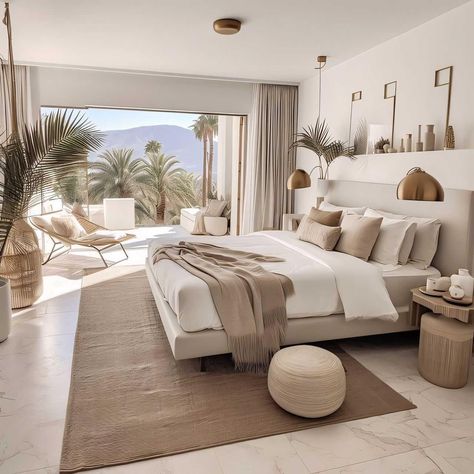 Modern Luxury Bedroom, Neutral Bedroom, Country Bedroom, Master Bedrooms Decor, Bedroom Aesthetic, The Bedroom, Dream Bedroom, Bedroom Colors, Luxurious Bedrooms