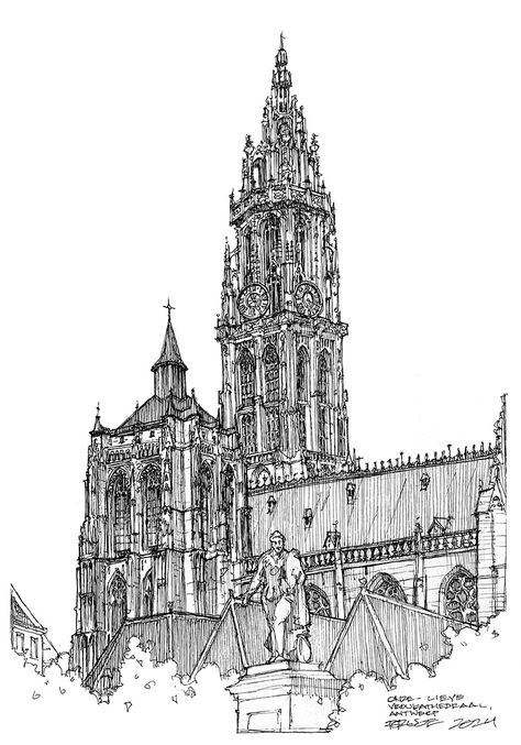 Blog – Caught in my headlights Cologne Cathedral Drawing, Cathedral Drawing, Bond Cars, Sketch Journal, With Christmas Tree, Travel Sketches, Pen Sketch, Quick Sketch, British Cars