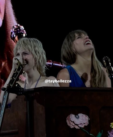 Hayley And Taylor Swift, Taylor Swift Hayley Williams, Taylor Swift And Hayley Williams, Hayley And Taylor, Castles Crumbling, Taylor Swift Eras Tour, Taylor Swift Eras, London Tours, I Call You