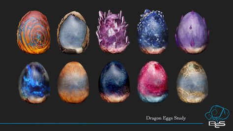 Dragon Eggs , Leonardo Ligustri on ArtStation at https://www.artstation.com/artwork/nJZ1X Design Prompts, Dragon Anatomy, Creaturi Mitice, Dragon Eggs, Mythical Dragons, Dragon Crafts, Fantasy Props, Dragon Rider, Dragon Egg