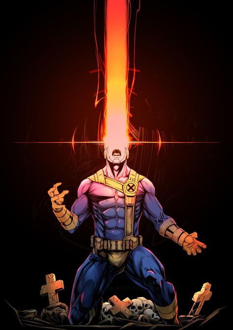 cyclops___my_sample_color_by_warsmith6666_dg9id4s-fullview Xman Marvel, Cyclops X Men, Cyclops Marvel, Marvel Character Design, Xmen Comics, Marvel Xmen, Marvel Superhero Posters, Marvel Comics Wallpaper, Dc Comics Artwork