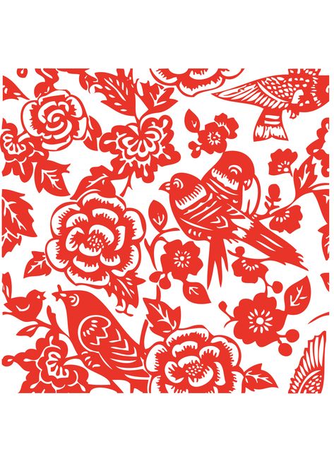 Chinese Patterns Traditional, Chinese Pattern Design, Chinese Paper Cut Art, Popup Book, Chinese Folk Art, Chinese Flower, Chinese Font, Chinese Pattern, Chinese Paper