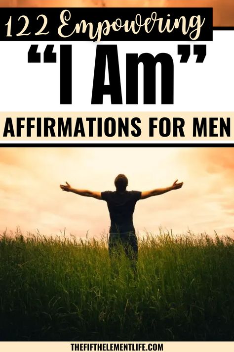 I am affirmations for men Uplifting Phrases, I Am Affirmations, Peace And Joy, Vision Board Affirmations, Creating A Vision Board, Daily Positive Affirmations, Boost Your Confidence, Positive Affirmation, Confidence Boost